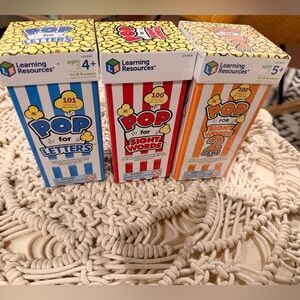 Learning Resources Pop for sight words 
teacher resource PreK & Kindergarten 
T5